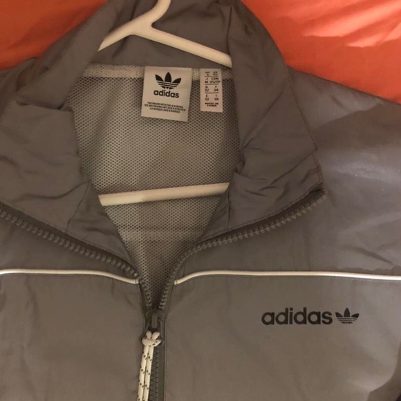 Adidas Originals Reflective Silver Tracksuit - Picture 5 of 8